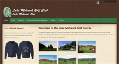 Desktop Screenshot of lakemohawkgolfclub.org