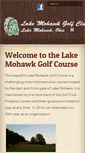 Mobile Screenshot of lakemohawkgolfclub.org