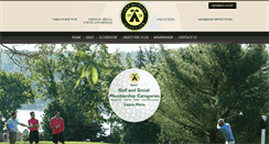 Desktop Screenshot of lakemohawkgolfclub.com